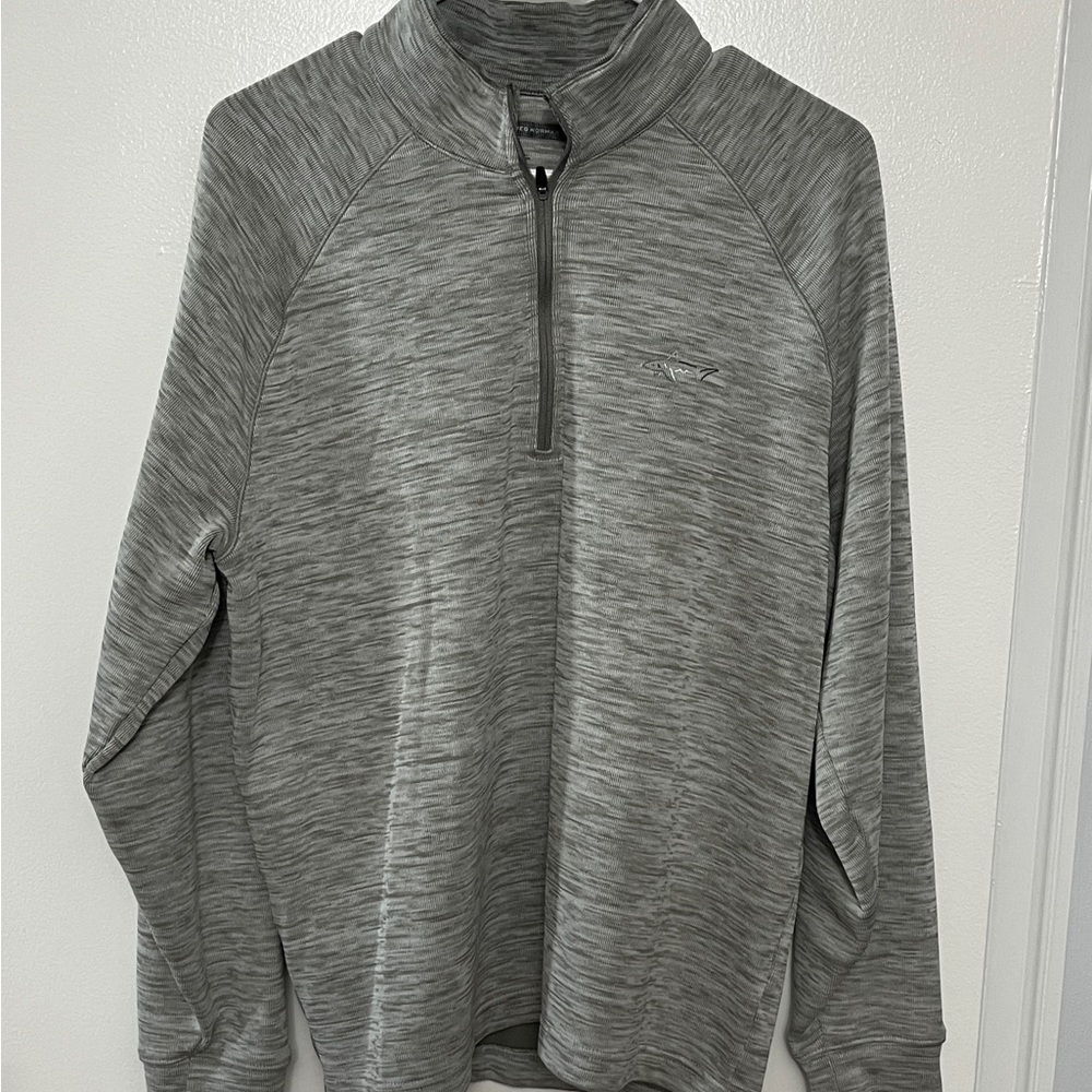 Greg Norman Tour Performance Men's Golf Quarter Zip long sleeve Pullover Sweater